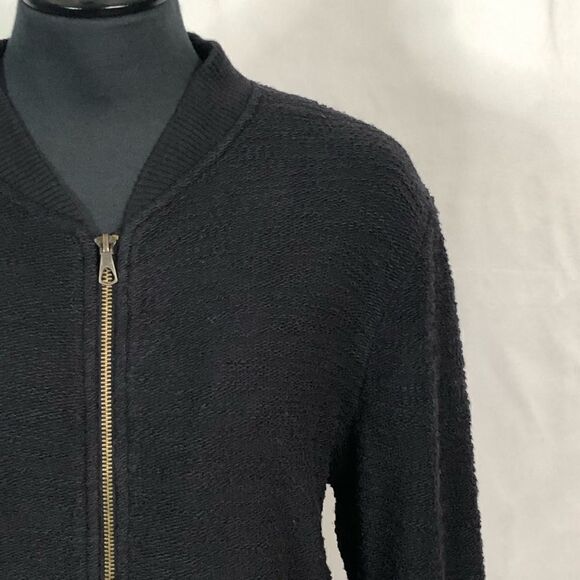 Joe’s Jeans Textures Zip-Up Sweatshirt - Women’s S - Picture 4 of 7